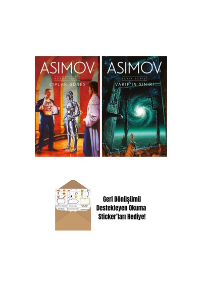 Çıplak Güneş Robot Serisi 2. Kitap + Vakıf In Sınırı Vakıf Serisi 4. Kitap