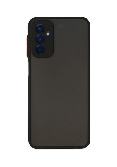 Samsung Galaxy Uyumlu M13 Kılıf Montreal Silikon Kapak - Siyah -
