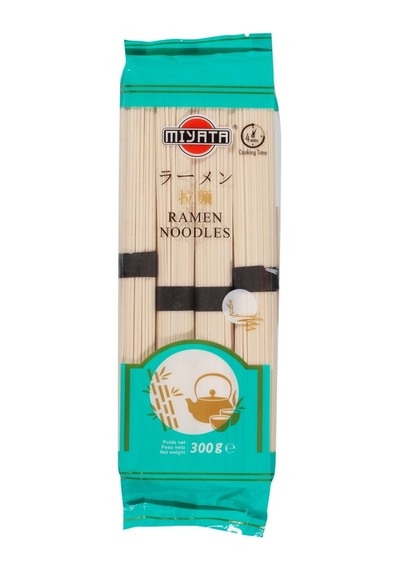 Miyata Ramen Noodle 300g - Kalın Buğday Unlu Japon Eriştesi 4'li Avantaj Paketi - 4 Adet Tarı