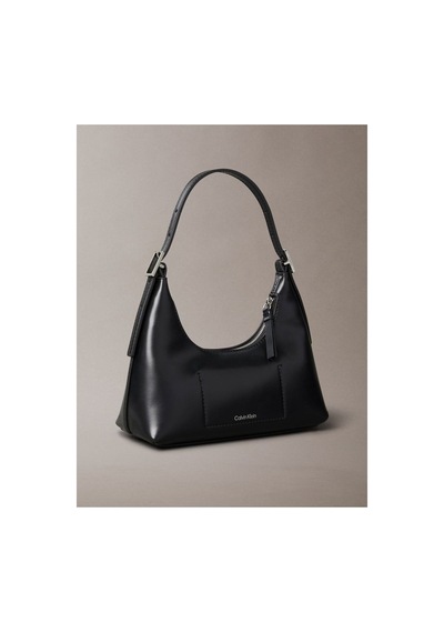 Calvin Klein Emblem Leather Mını Shoulder B-15555 Pembe