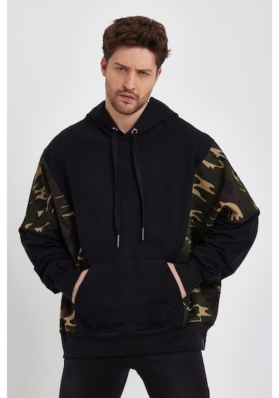 Alexander Gardi Alexandergardı Kapüşonlu Oversize Sweatshırt E22-75200 001