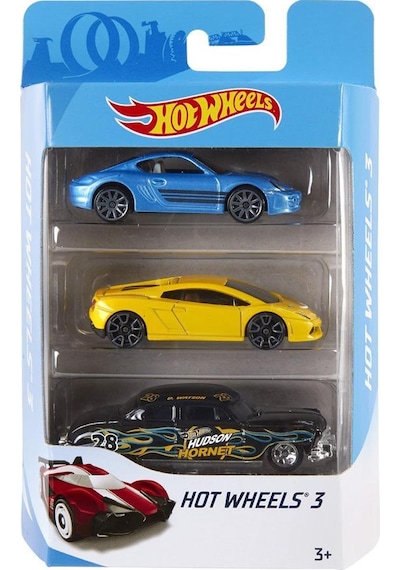 Hot Wheels Üçlü Araba Seti - Geniş Ürün Yelpazesi, Oyuncak Araba