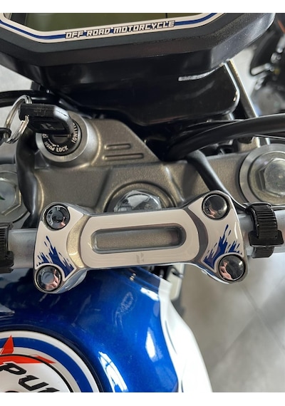 Hero Xpulse Beyaz Mavi Full Tank Pad Set 3d Sticker