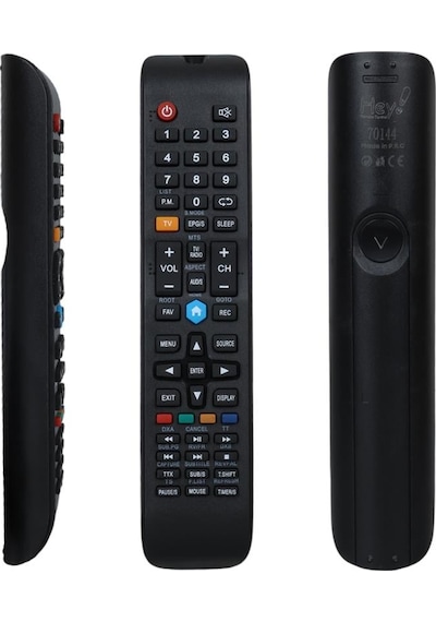 Hey Küçük Kalıp Skytech Sarı Tv Tuşlu Smart Lcd Led Tv Kumanda