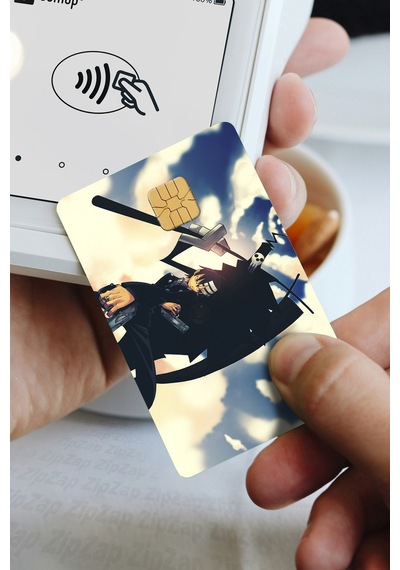 Soul Eater Kart Kaplama Sticker 8 Adet Çok Renkli