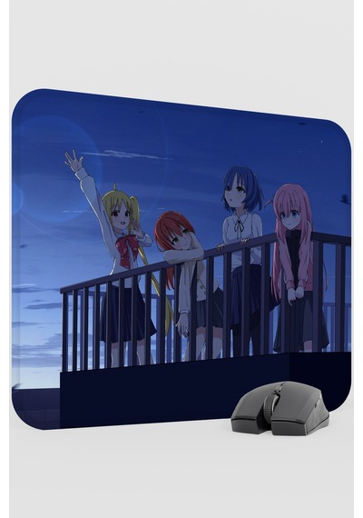Bochi The Rock Anime V5 - 48x40 Xl Gaming Kauçuk Kaymaz Taban Mouse Pad Fare Altlığı