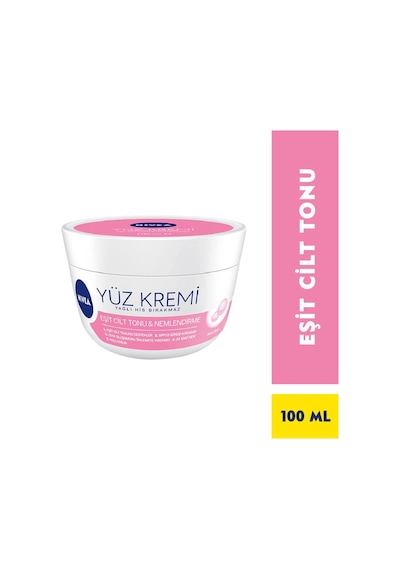 Nivea Eşit Cilt Tonu Nemlendirici Yüz Kremi 100 ML