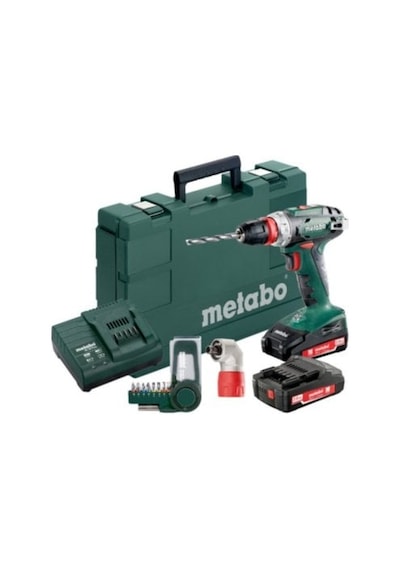 Metabo BS 18 Quick/2.0 18 Volt Şarjlı Matkap