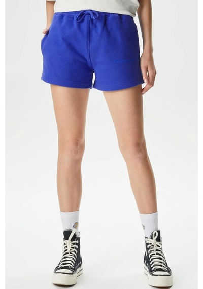 Soon To Be Announced Essentials Women's Short Kadın Pamuk Şort Sax Mavi