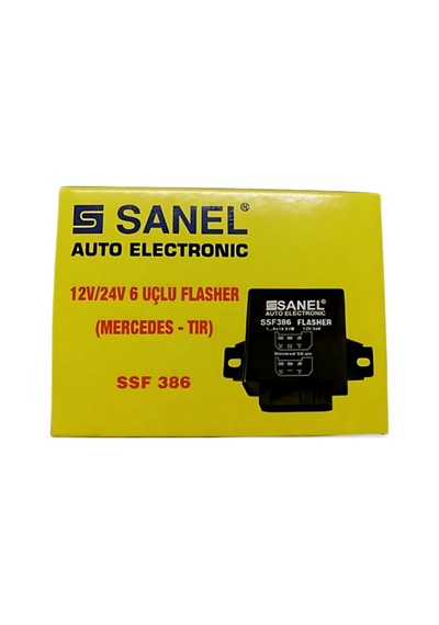 Ssf386 24v 6 Uçlu Mercedes, Volvo, Iveco Tır Flaşörü