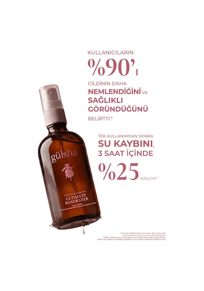 Gülsha Tam Gül Suyu 50 ML