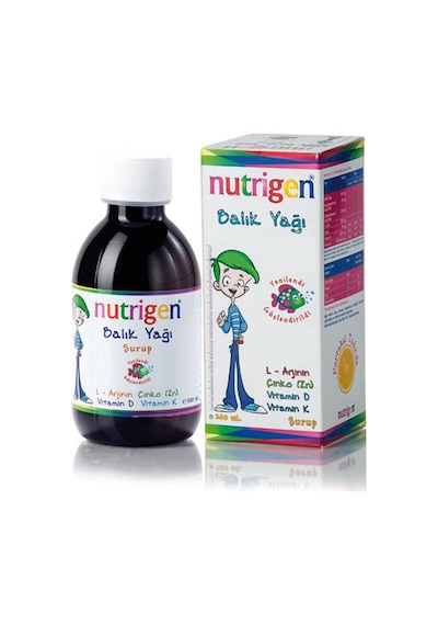 Nutrigen Balık Yağı Şurubu 200   ML