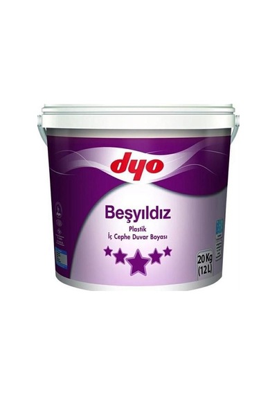 Dyo Beşyıldız Plastik Iç Cephe Boyası 10 KG