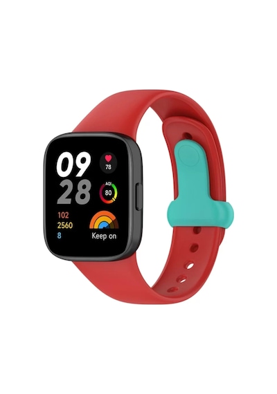 Newface Xiaomi Redmi Watch 3 Origin Silikon Kordon - Kırmızı