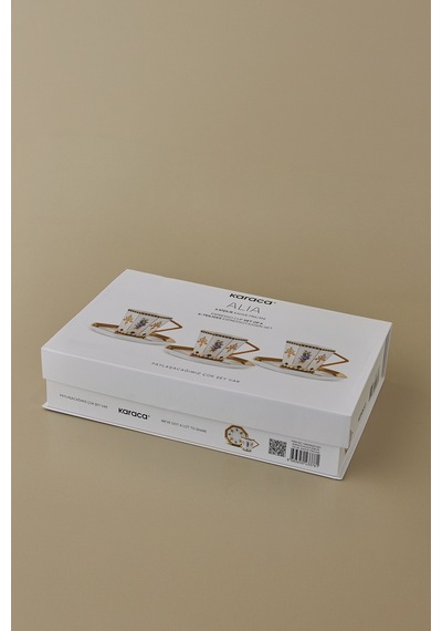 Karaca Alia 6 Kişilik Kahve Fincan Takımı 100 Ml Gold