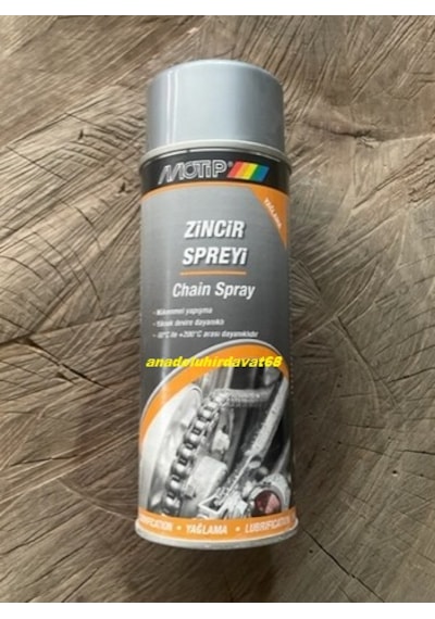 Motip 400ml Makina Ve Kuru Zincir Yağlama Spreyi Motosiklet Zincir Yağı
