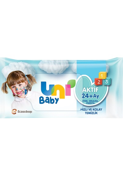 Uni Baby Aktif Cep Mendili 3X15