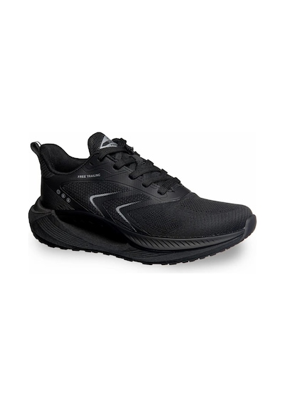 Volis Mm-26000 Triko Siyah Bağcıklı Erkek Sneaker Ayakkabı Siyah