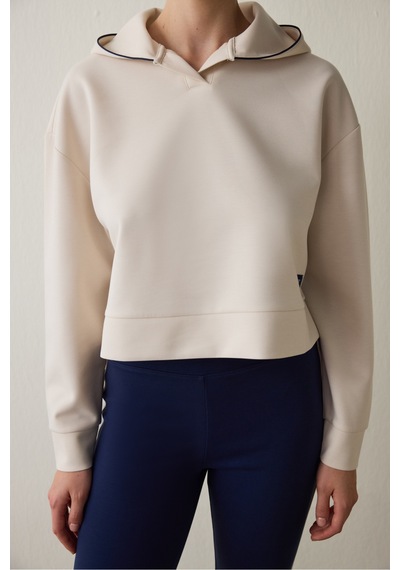 Penti Bej Modal Kapüşonlu Sweatshirt