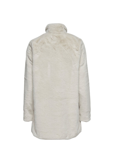 Only Kadın Kürklü Peluş Mont - 15164600 Bej