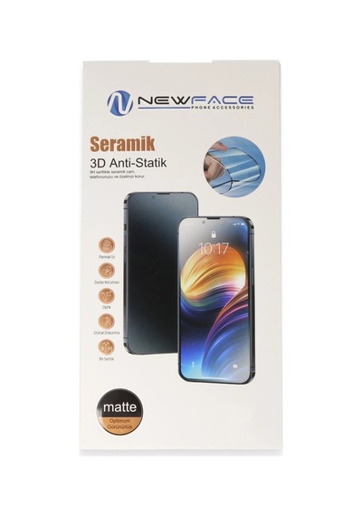 Herşeytrend Samsung Galaxy S24 3d Antistatik Mat Seramik Nano Ekran Koruyucu