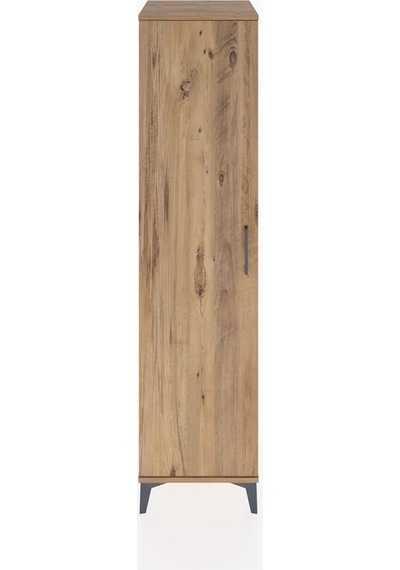 Hyperion Dolap 4 Raflı Tek Kapaklı 44x44x182 Çam-çam Çam