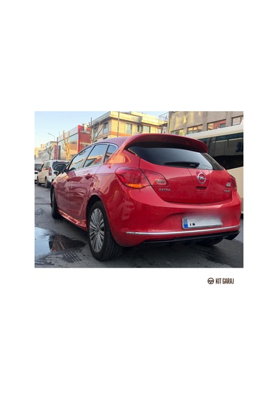 Opel Astra J 2009-2015 Spoiler Plastik Boyasız