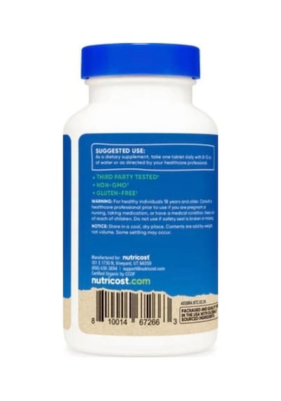 Spirulina Tablets Organic 500 Mg 240 Tablets