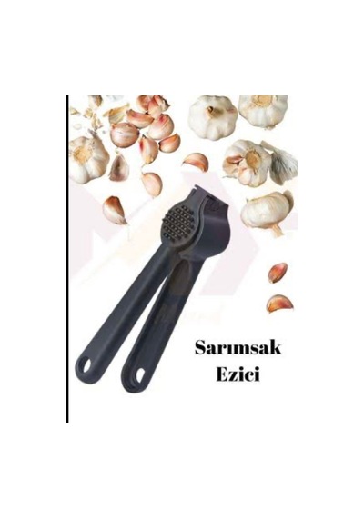 1 Adet Siyah Renkli Sarımsak Ezici Plastik Diğer