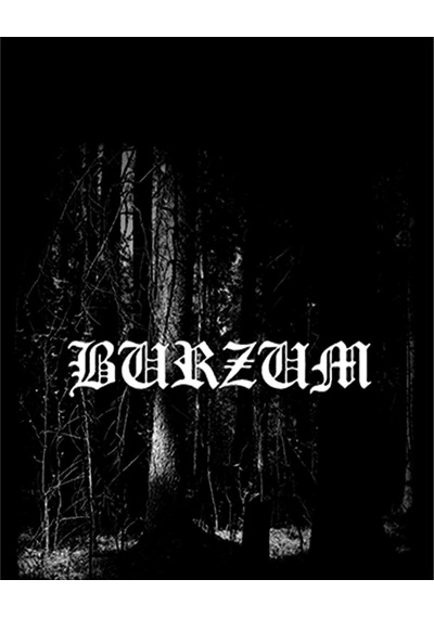Zepplin Giyim Burzum Woods Büyük Sırt Patch Yama Siyah