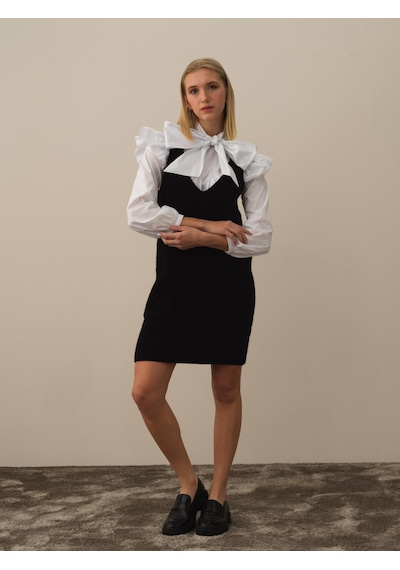 Xint Siyah Oversize Elbise 850924