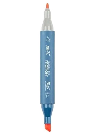 Rich Klm-18033 Art-x Sketch Marker Kalem Duo 1895 Bayb Pink Standart