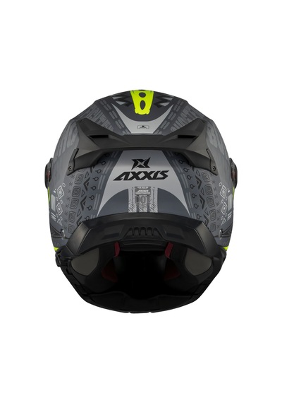 Ghostfighter Sv Boho C3 Gri Motosiklet Çene Açılır Kask Çok Renkli