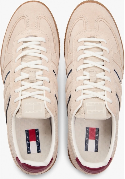 Tommy Hilfiger The Greenwich Edge Süet Erkek Bej Sneaker Em0em01662aby Bej