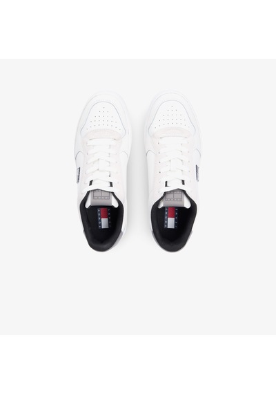 Tommy Hilfiger Retro Basket Erkek Beyaz Spor Ayakkabı Em0em01681 2800324