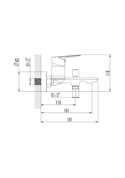 Turkuaz Cerastyle BM0010500000011 İbiza Banyo Bataryası Krom