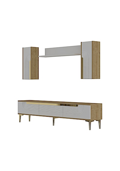 Tvr1803dbs - Meyra Tvr180 Ünitesi Takım Safirmeşe-beyaz-sılver 180cm Safirmeşe-beyaz-sılver