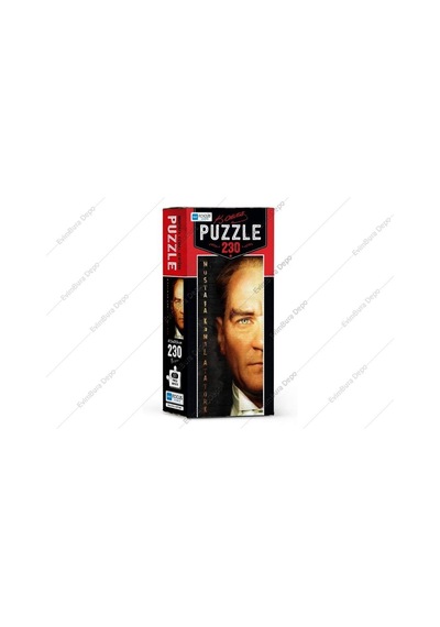 230 Parça Kutulu Puzzle - Mustafa Kemal Atatürk