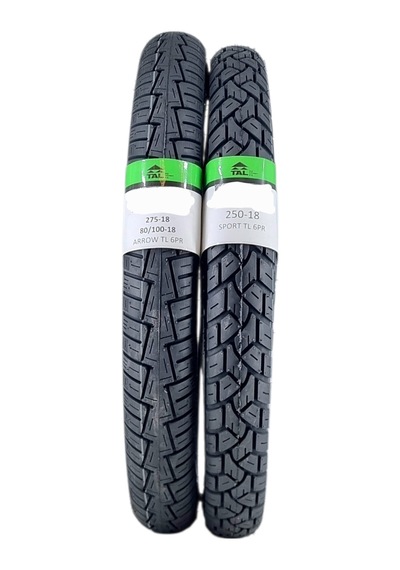 Lastik Takımı 275-18 Arrow Ve 250-18 Sport Tl Tubeless - Dubleks - Onmx