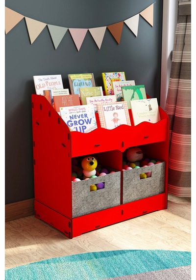 Toby Ahşap Montessori Kitaplık Bebek Çocuk Odası Eğitici 6 Bölmeli İskandinav Tarz Raflı Kitaplık Kırmızı - 681074137 Kırmızı Toby Ahşap Montessori Kitaplık Bebek Çocuk Odası Eğitici 6 Bölmeli İskandinav Tarz Raflı Kitaplık Kırmızı - 681074137 Kırmızı