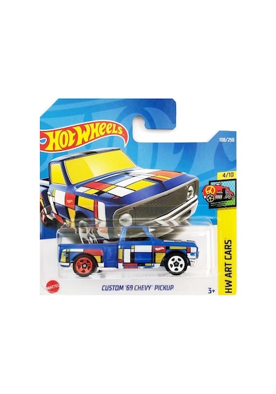 Hot Wheels Tekli Arabalar CUSTOM 69 CHEVY PICKUP HCX45