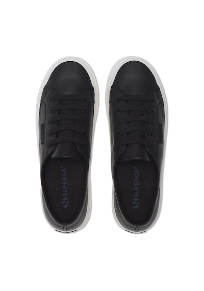 Superga 2555 Alpina Nappa Unisex Siyah Sneaker Siyah-188
