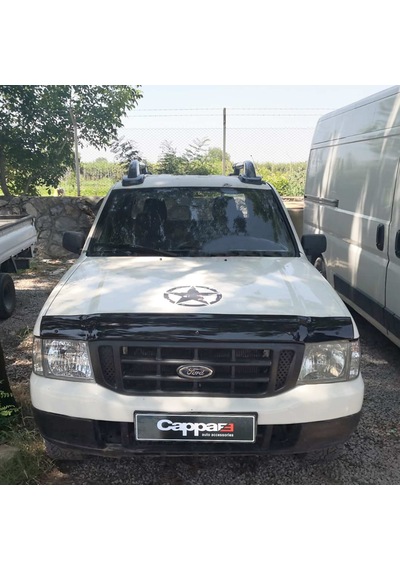 Cappafe Ford Ranger 2002-2006 Ön Kaput Koruma Rüzgarlık 4Mm Abs