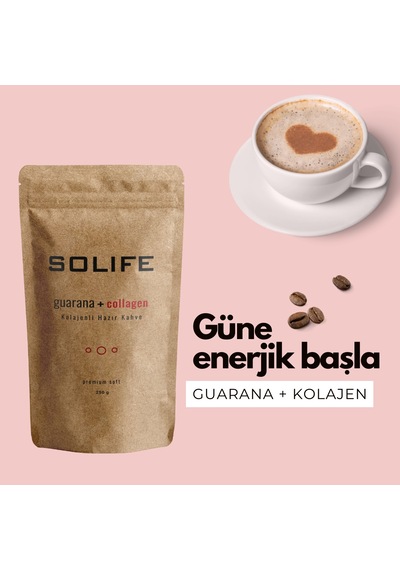 Solife Guarana ve Kolajenli Hazır Kahve Premium Soft 100 G