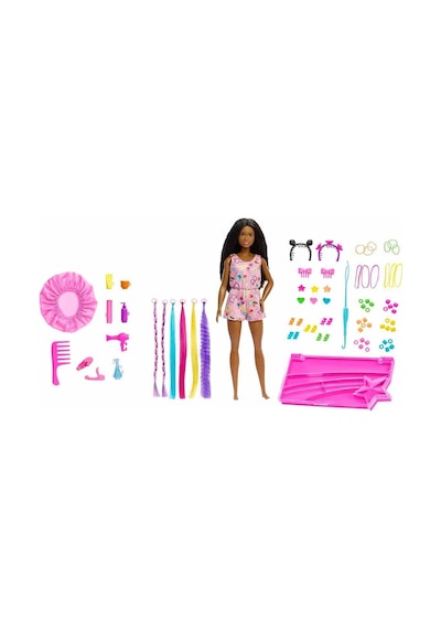 Bgt Barbie Brooklyn Eğlenceli Saçlar Oyun Seti Hhm39