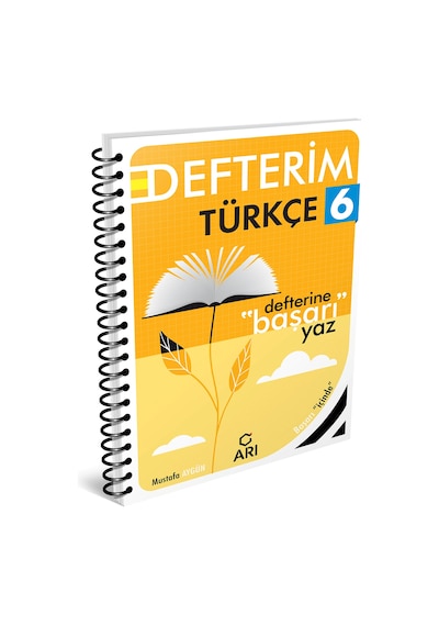 Arı Yayıncılık 6 Sınıf Türkçe Defteri Türkçemino Güncel