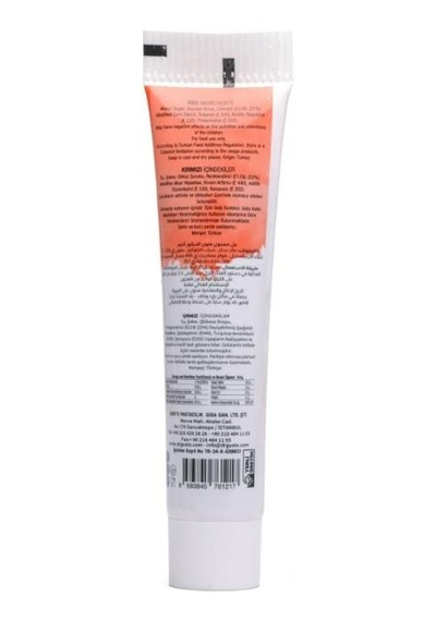 Dr Gusto Tüp Jel Gıda Boyası Kırmızı - 50 Gr