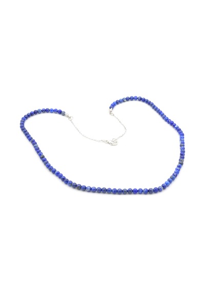 Hakiki Doğal Lapis Lazuli Taşı Kolye 1.Kalite Pembe