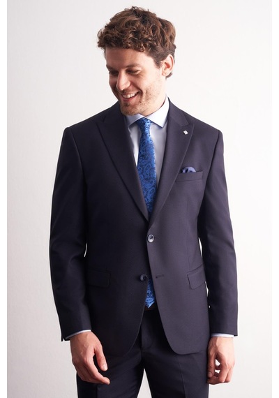 İmza Koyu Lacivert Kırlangıç Yaka Kendinden Desenli Esnek Bel Slim Fit 6 Drop Takım Elbise 1001255167 Koyu Lacivert İmza Koyu Lacivert Kırlangıç Yaka Kendinden Desenli Esnek Bel Slim Fit 6 Drop Takım Elbise 1001255167 Koyu Lacivert
