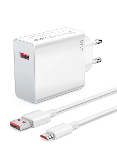 67w Hızlı Şarj Adaptörü Usb To Type-c Pd Destekli, Akıllı Hızlı Şarj Başlığı, Güvenli Güç Adaptörü 4801